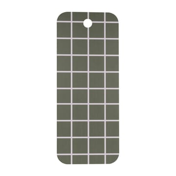 Bandeja Checks & Stripes 18x44 cm - Green-beige - Muurla