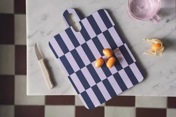 Bandeja Checks & Stripes 21x31 cm - Lilac-blue-green - Muurla