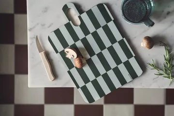 Bandeja Checks & Stripes 21x31 cm - Lilac-blue-green - Muurla