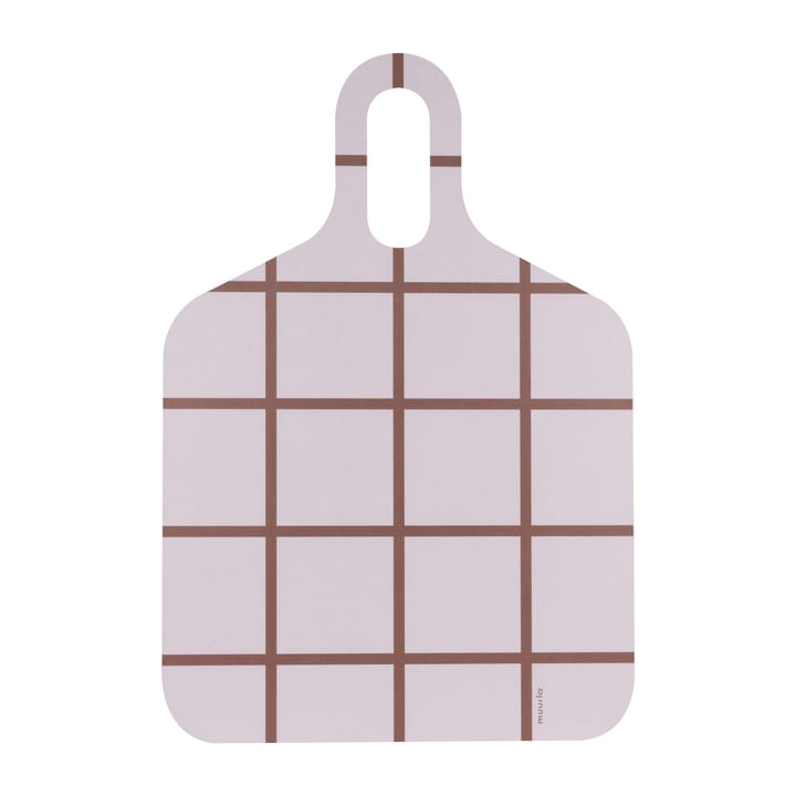 Bandeja Checks & Stripes 30x44 cm, Brown-beige Muurla