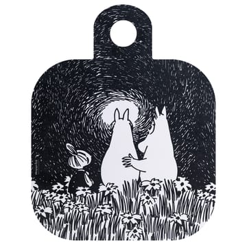 Bandeja Chop & Serve Friendship 25x32 cm - negro-rosa - Muurla