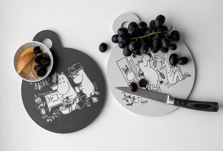 Bandeja Chop & Serve In the Kitchen Ø20 cm, negro Muurla