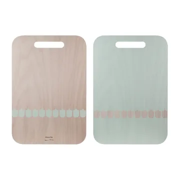 Bandeja Chop & Serve Vappu 30x44 cm - abedul-verde - Muurla