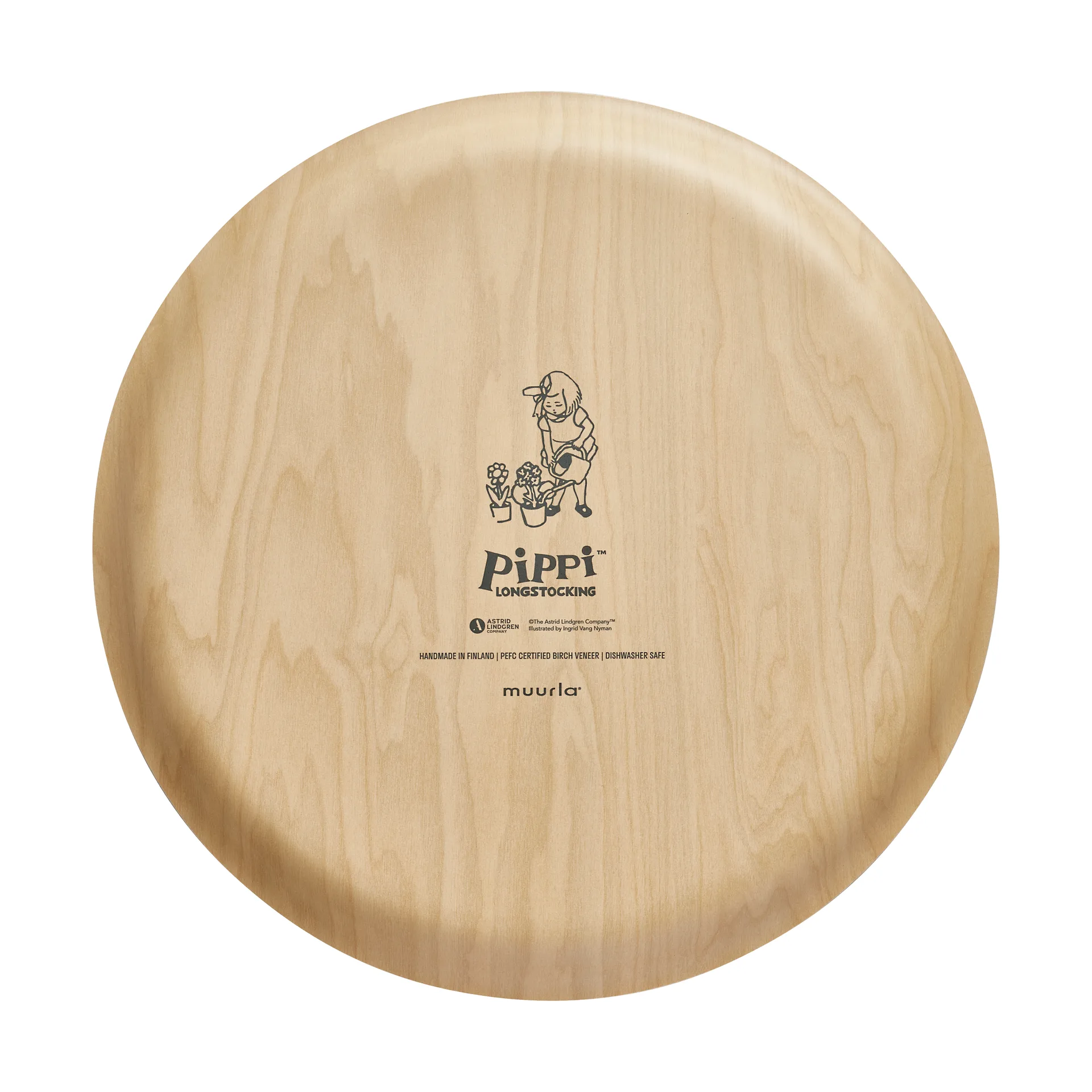 Bandeja de servir Pippi Ø35 cm, Villa Villekulla Muurla