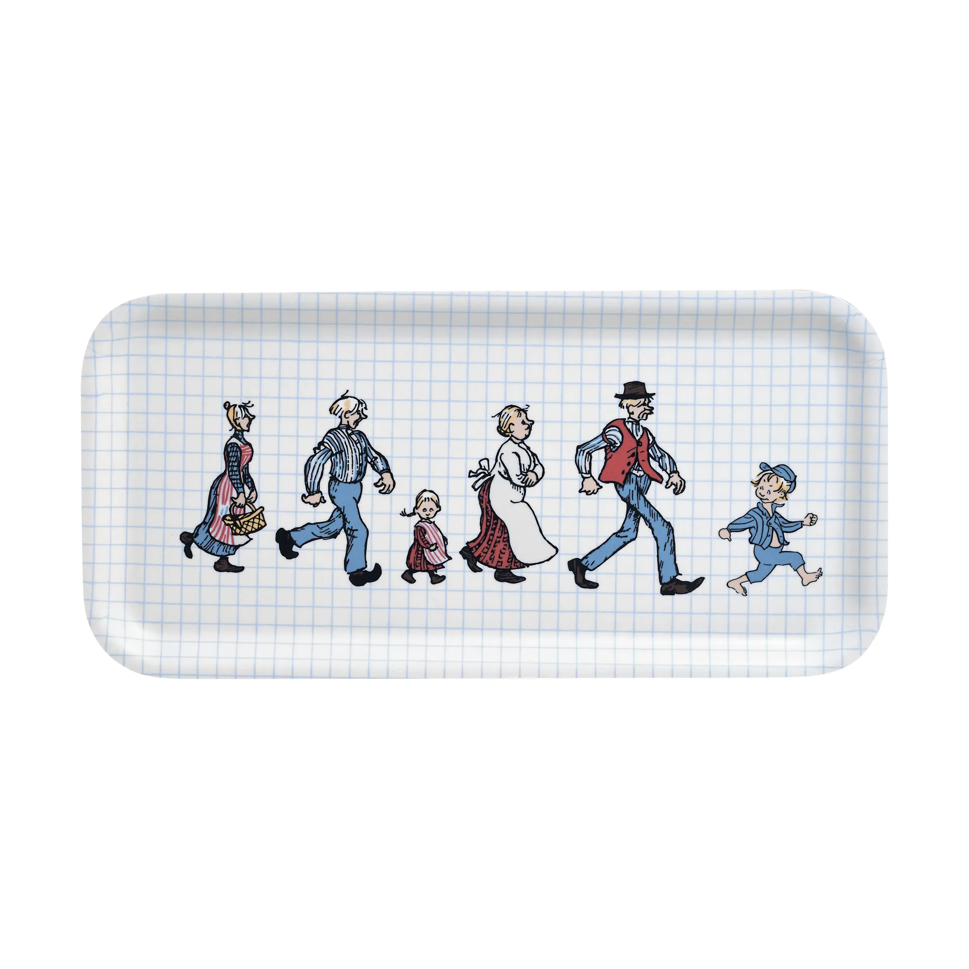 Bandeja Emil The Katthult Folks 13x27 cm, Abedul Muurla