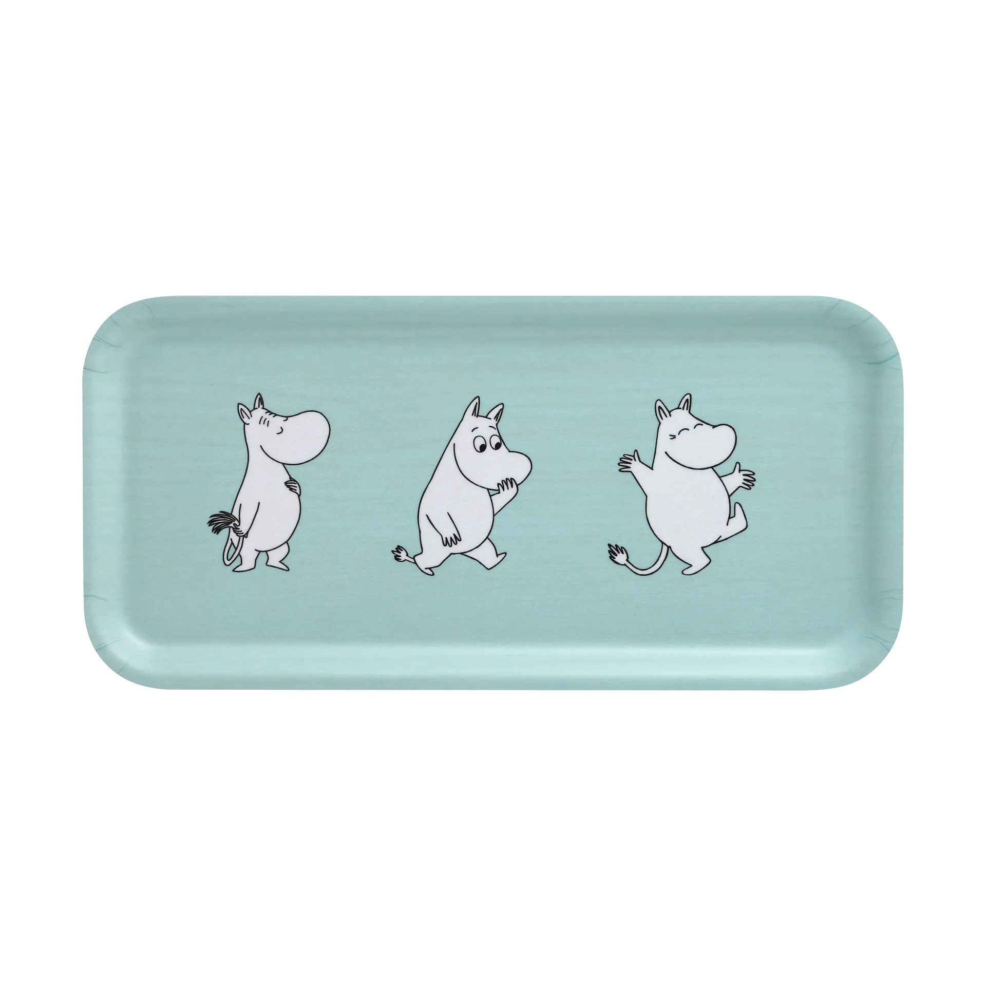 Bandeja Moomin 13x27 cm, Retro Mumin Muurla
