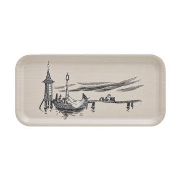 Bandeja Moomin 13x27 cm - The pier - Muurla