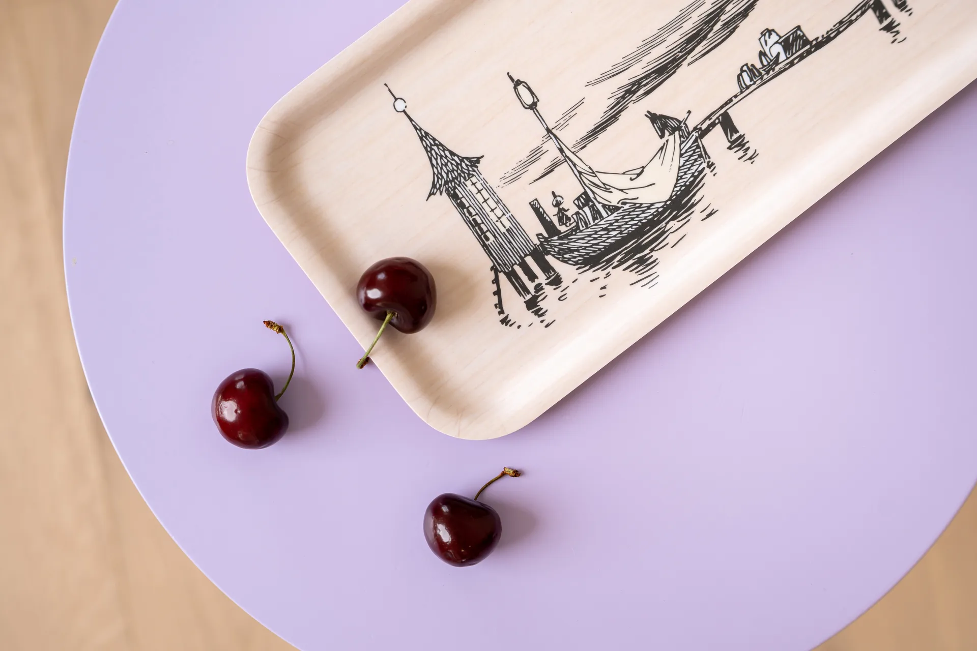 Bandeja Moomin 13x27 cm, The pier Muurla