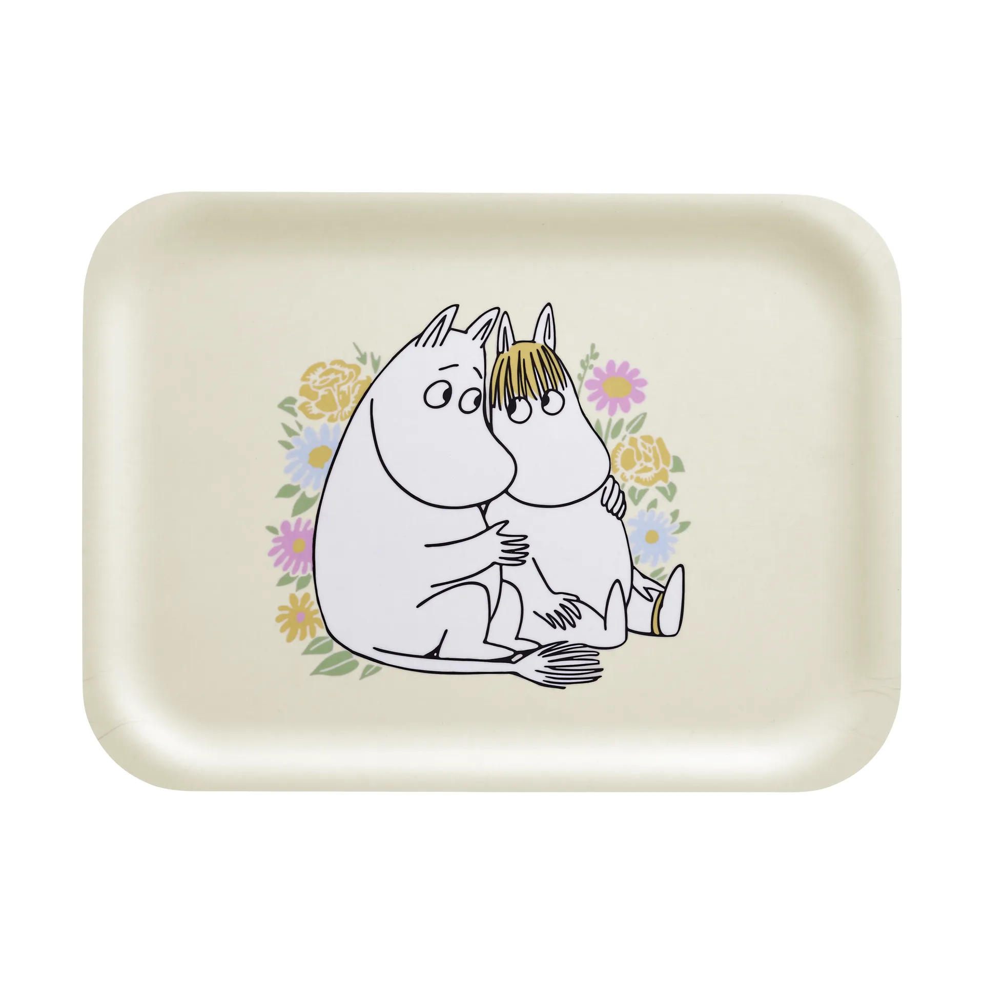Bandeja Moomin 20x27 cm, Flowers Muurla
