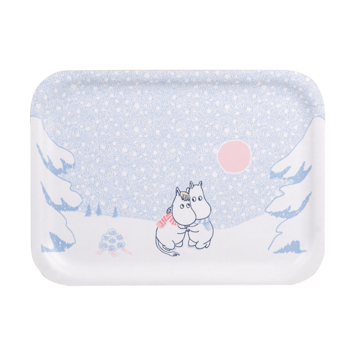 Bandeja Moomin 20x27 cm - Let it snow - Muurla
