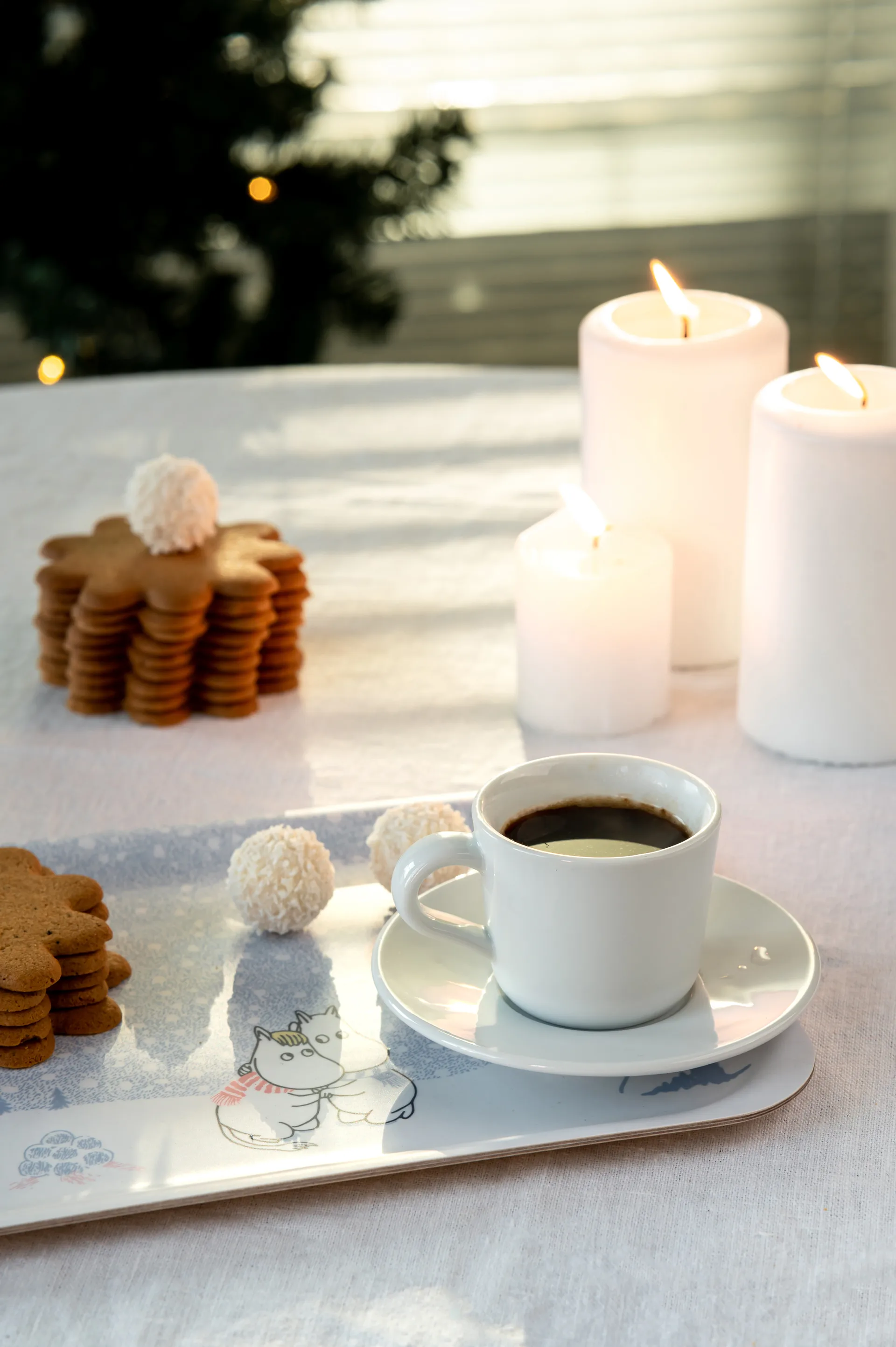 Bandeja Moomin 20x27 cm, Let it snow Muurla