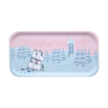Bandeja Moomin 22x43 cm - Frosty Day - Muurla