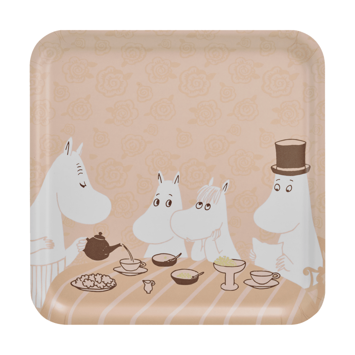 Bandeja Moomin 33x33 cm - Coffee time - Muurla