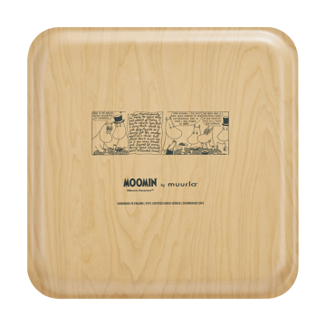 Bandeja Moomin 33x33 cm - Coffee time - Muurla