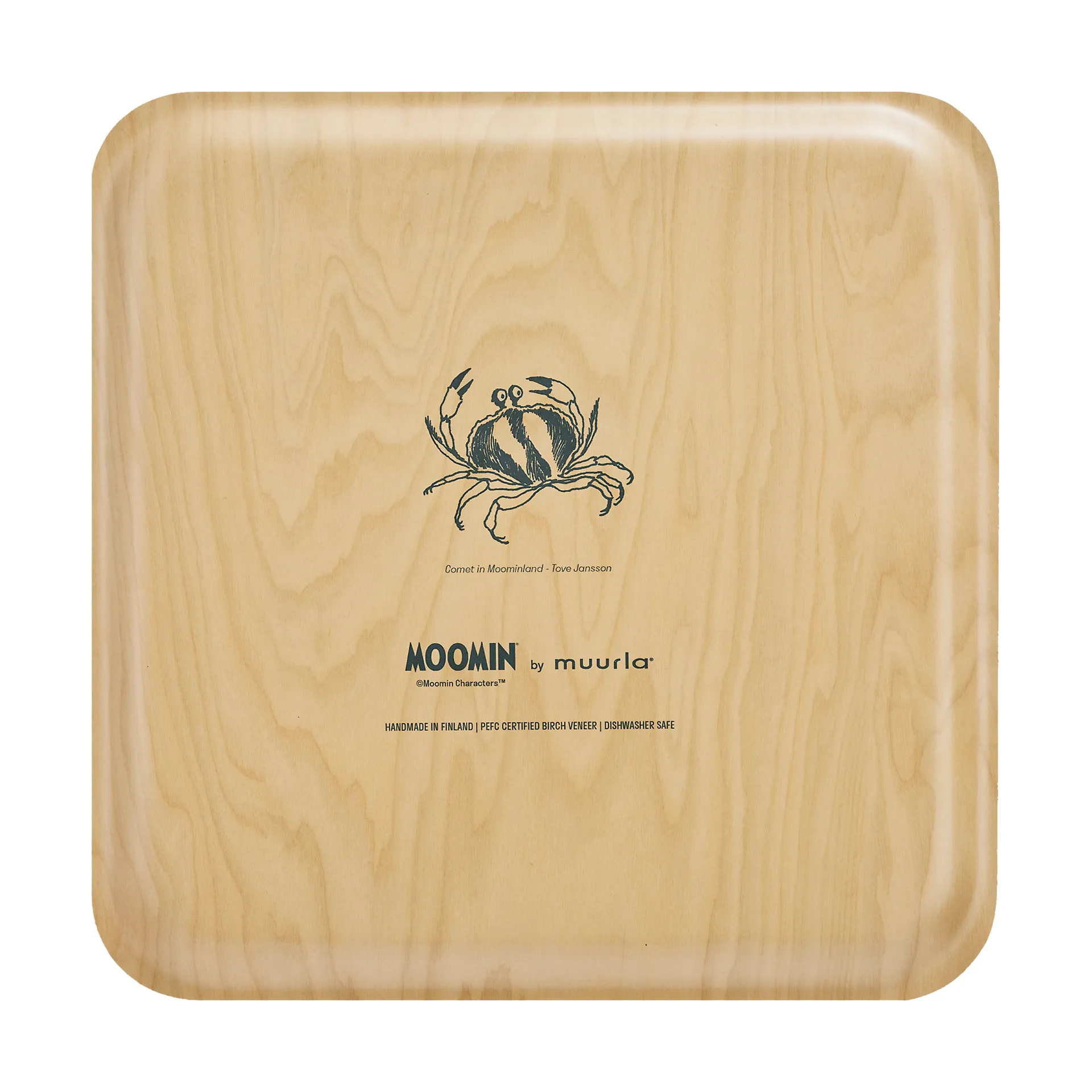 Bandeja Moomin 33x33 cm, The dive Muurla