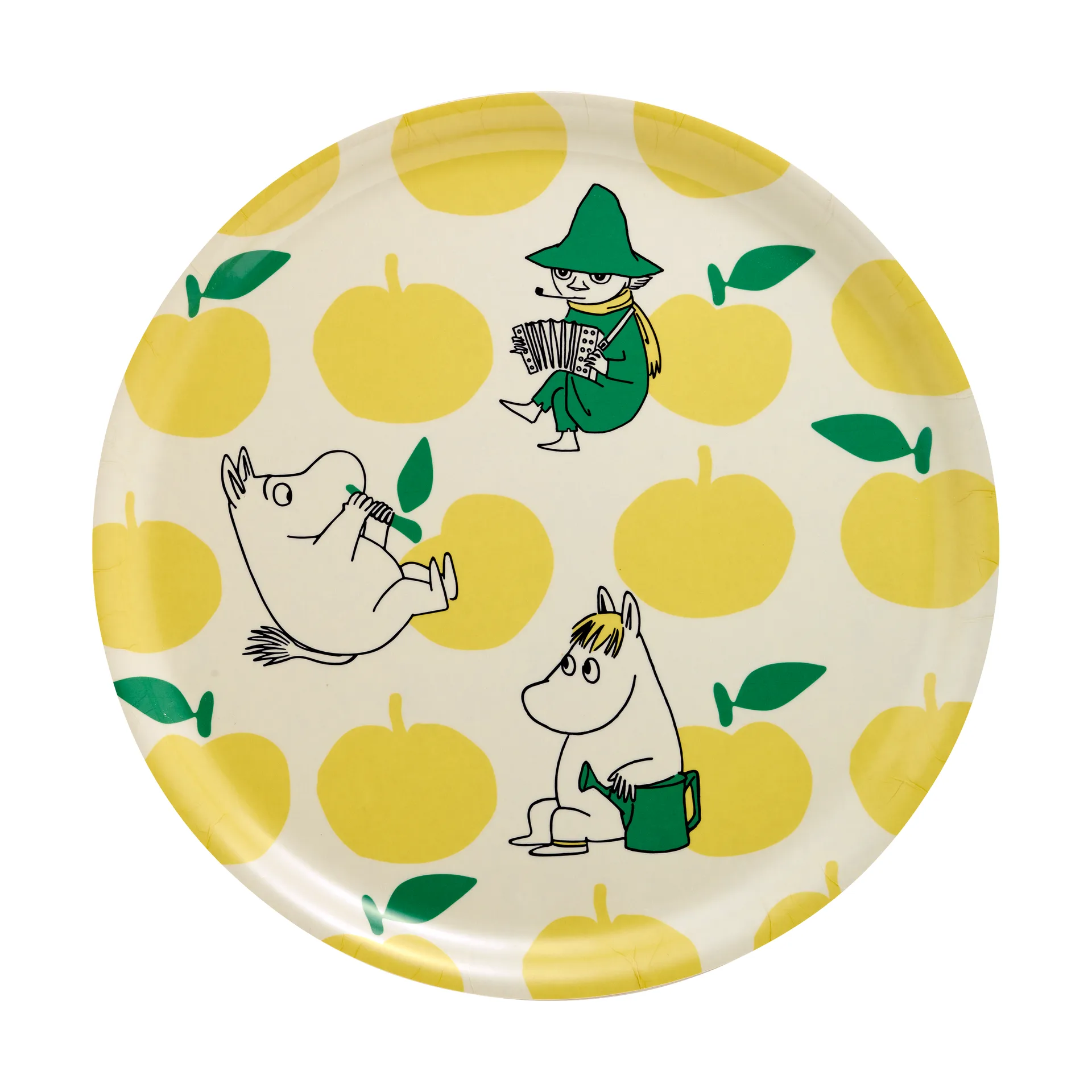 Bandeja Moomin Ø35 cm, Manzanas Alegres Muurla