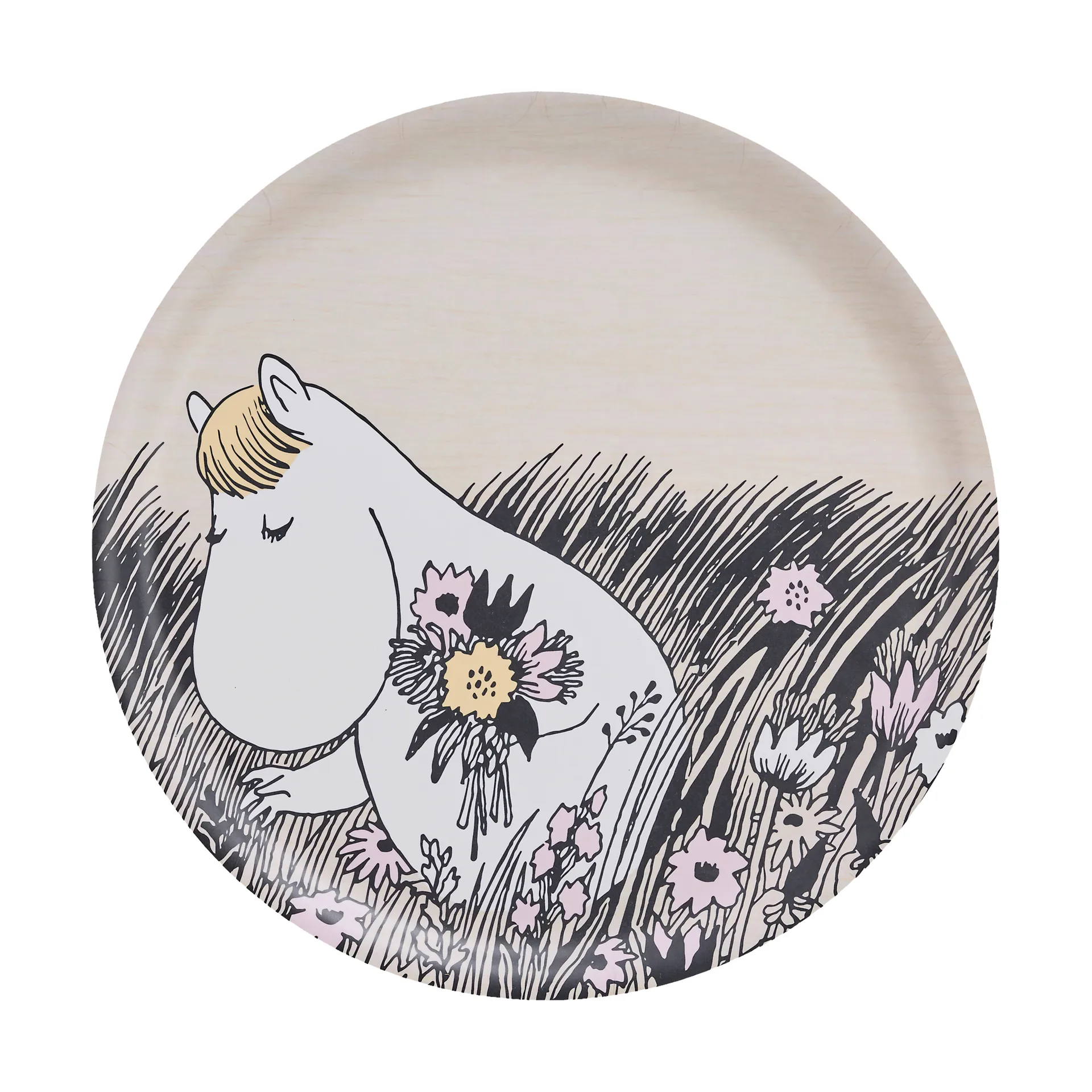 Bandeja Moomin Ø35 cm, Summer night Muurla