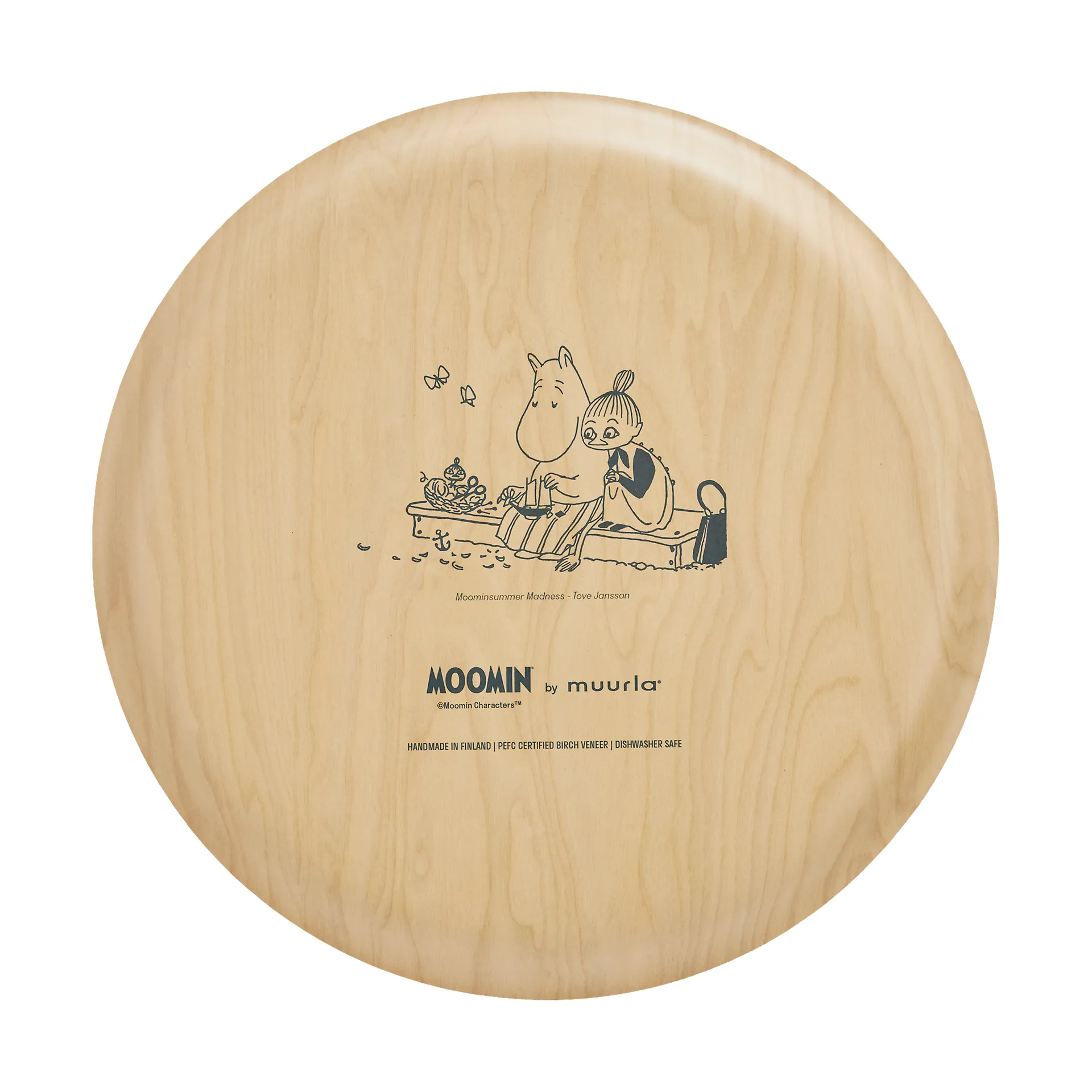 Bandeja Moomin Ø35 cm, Summer night Muurla