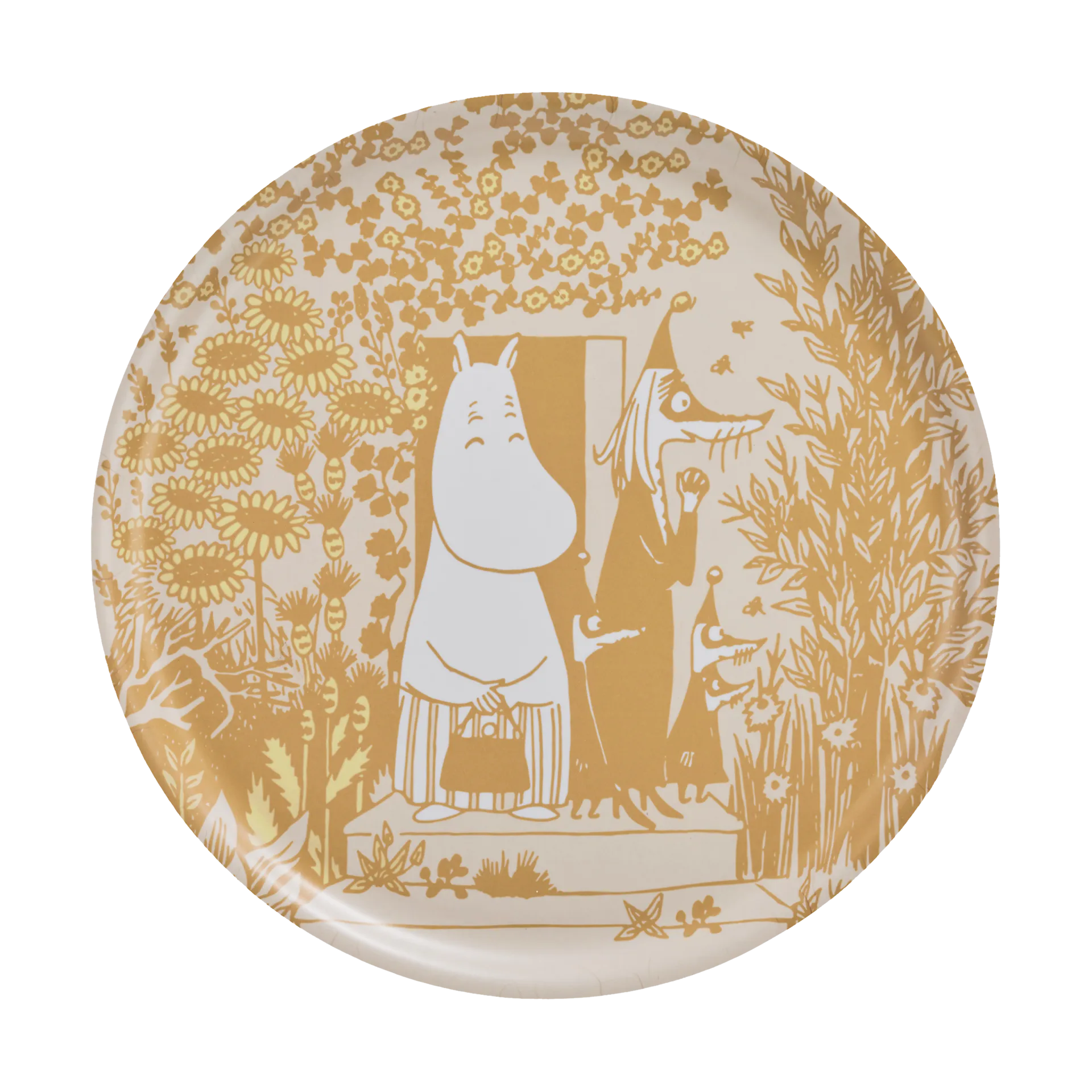 Bandeja Moomin Ø40 cm, Wild garden Muurla