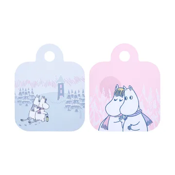 Bandeja Mumin Chop & Serve Frosty Day - 20x25 cm - Muurla