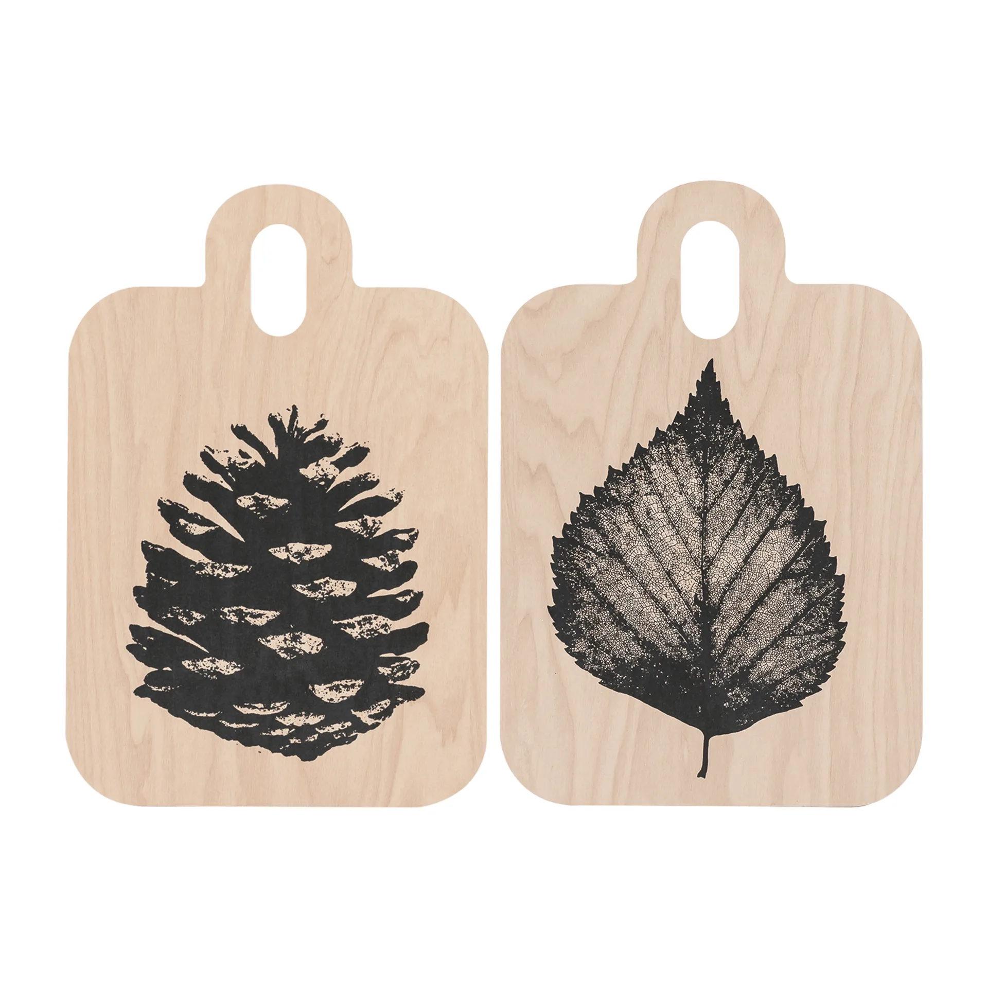 Bandeja Nordic Chop & Serve 21x31 cm, The Pine Cone-The Birch Leaf Muurla