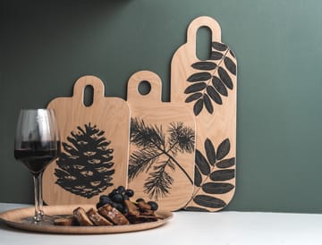 Bandeja Nordic Chop & Serve 21x31 cm - The Pine Cone-The Birch Leaf - Muurla