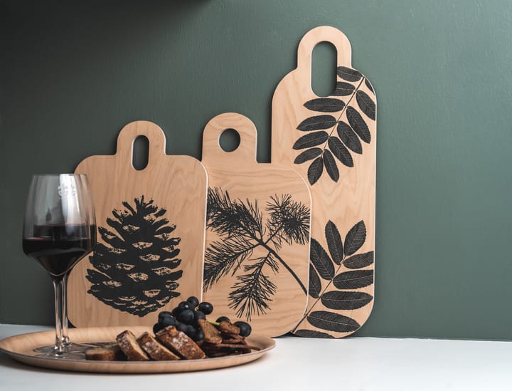 Bandeja Nordic Chop & Serve 21x31 cm - The Pine Cone-The Birch Leaf - Muurla