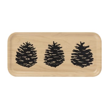 Bandeja Nordic The Pine Cone 13x27 cm - Natur-negro - Muurla