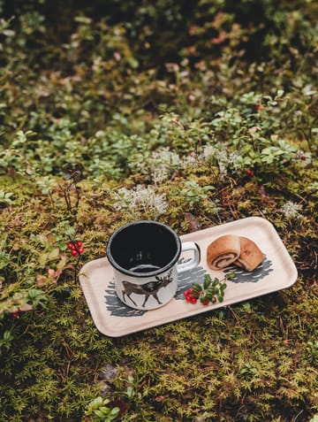 Bandeja Nordic The Pine Cone 13x27 cm - Natur-negro - Muurla