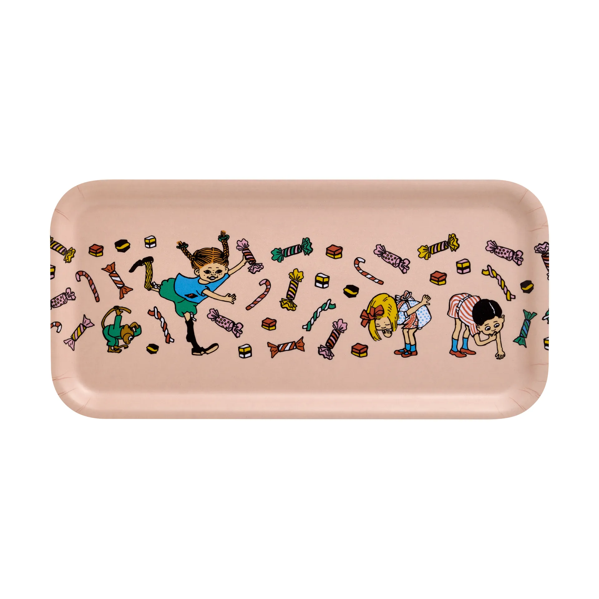 Bandeja Pippi 13x27 cm, Caramelo Muurla