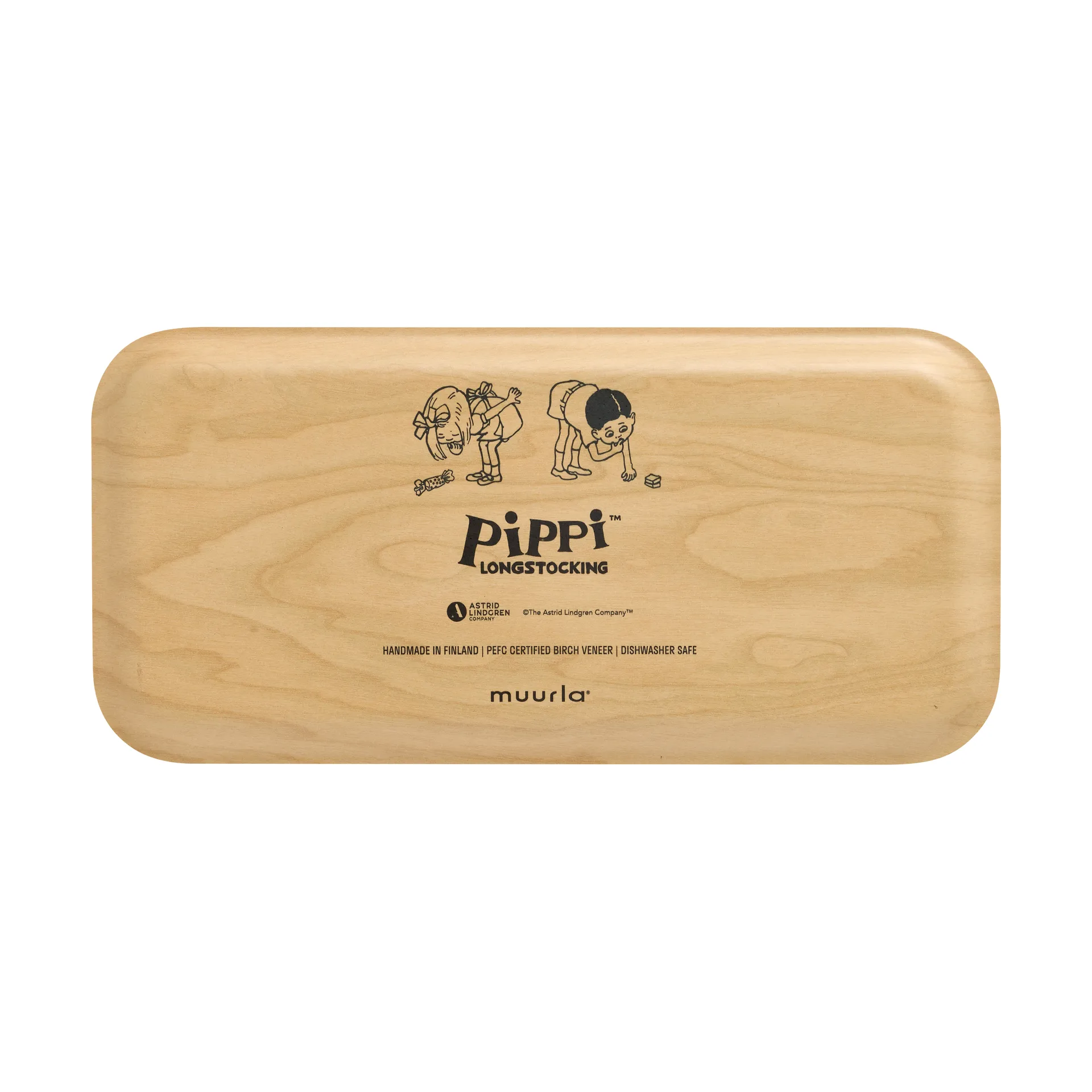 Bandeja Pippi 13x27 cm, Caramelo Muurla