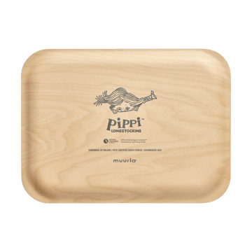 Bandeja Pippi 20x27 cm - Pippi y el Caballo - Muurla