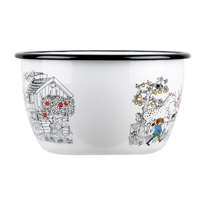 Bol esmalatado Pippi The Way Home 2 L, White Muurla