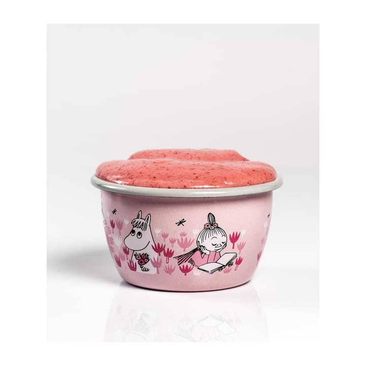 Bol esmaltado Moomin Girls 30 cl - Rosa - Muurla