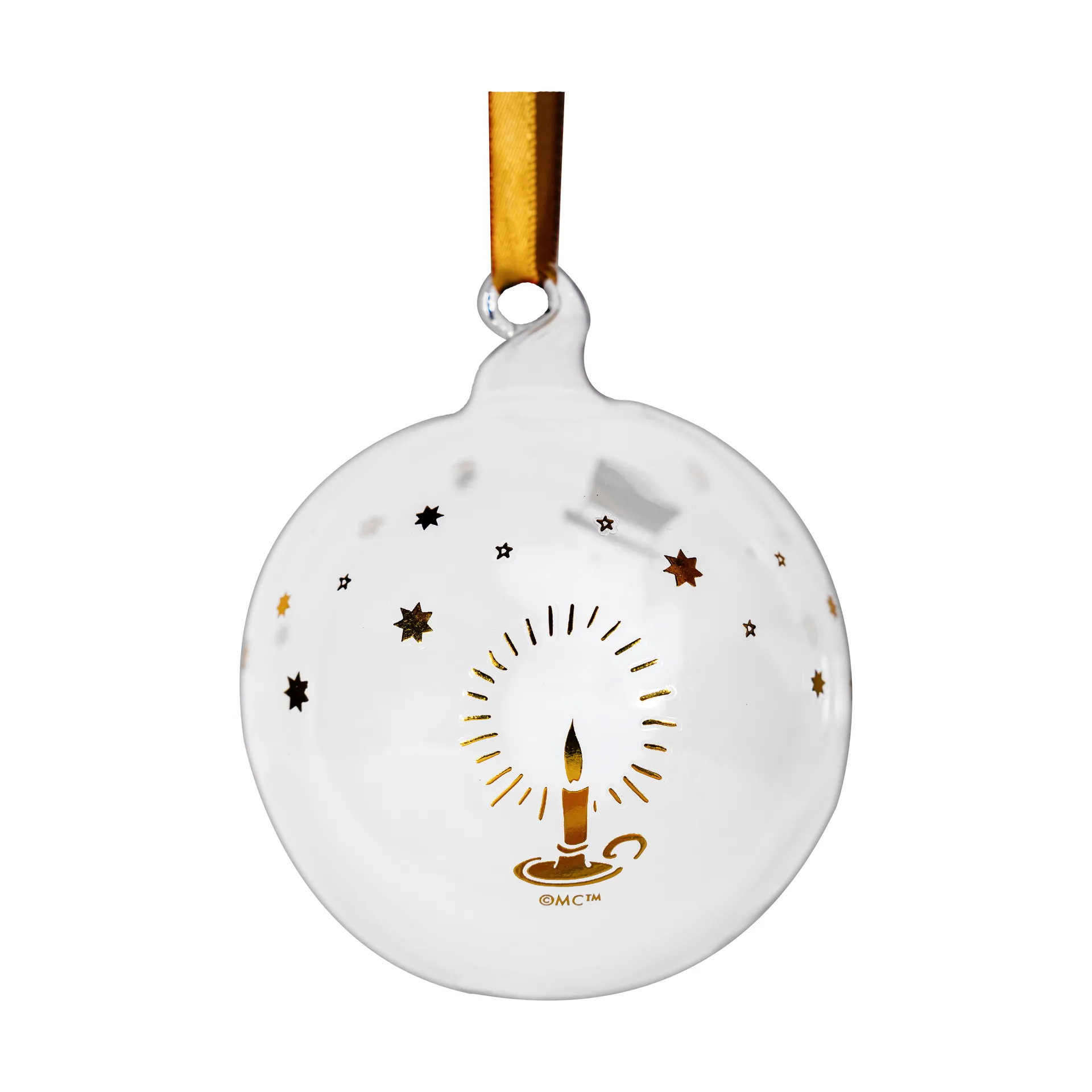 Bola de navidad Moomin Ø7 cm 3 unidades, Sparkling stars Muurla