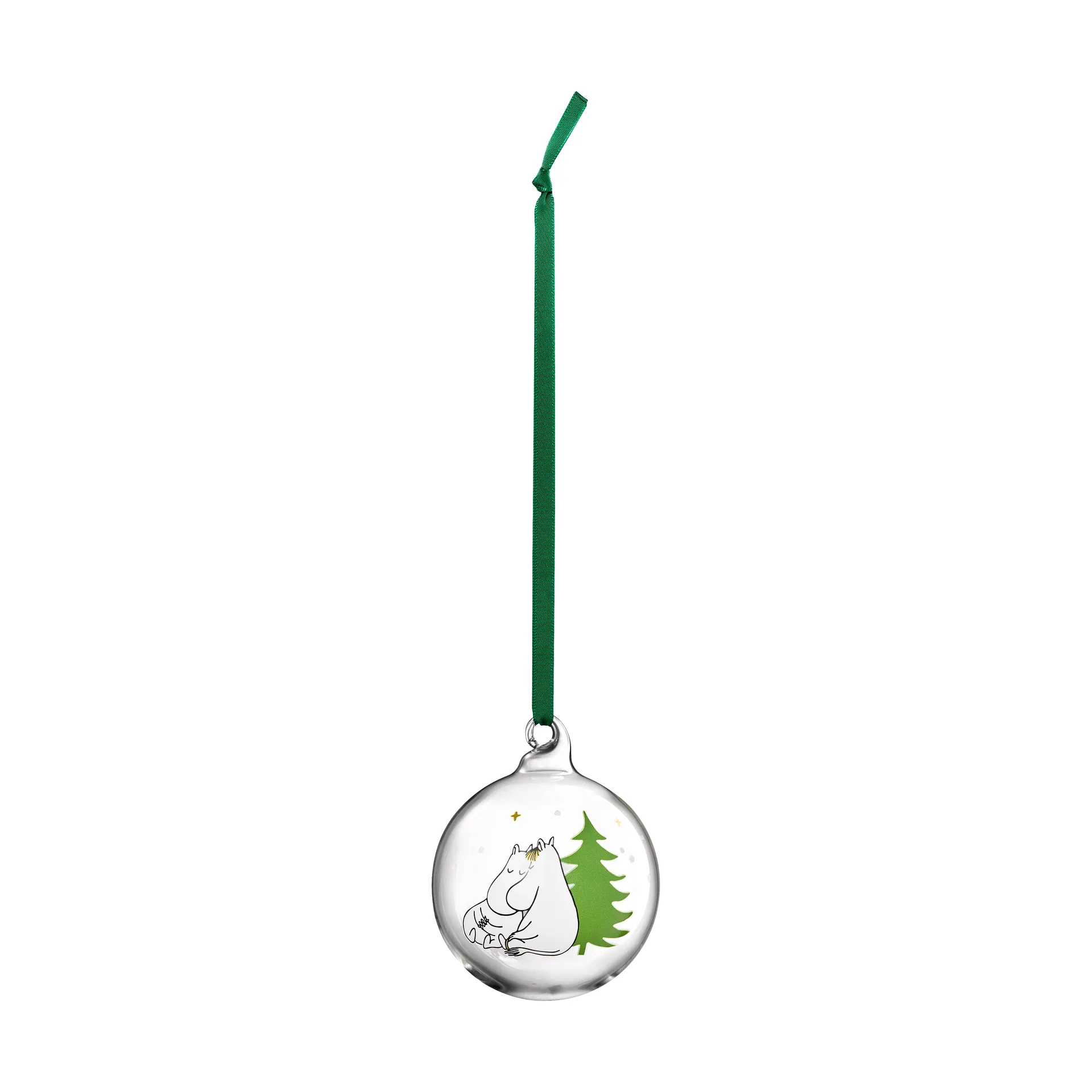 Bola de navidad Moomin Ø7 cm, Abeto Muurla