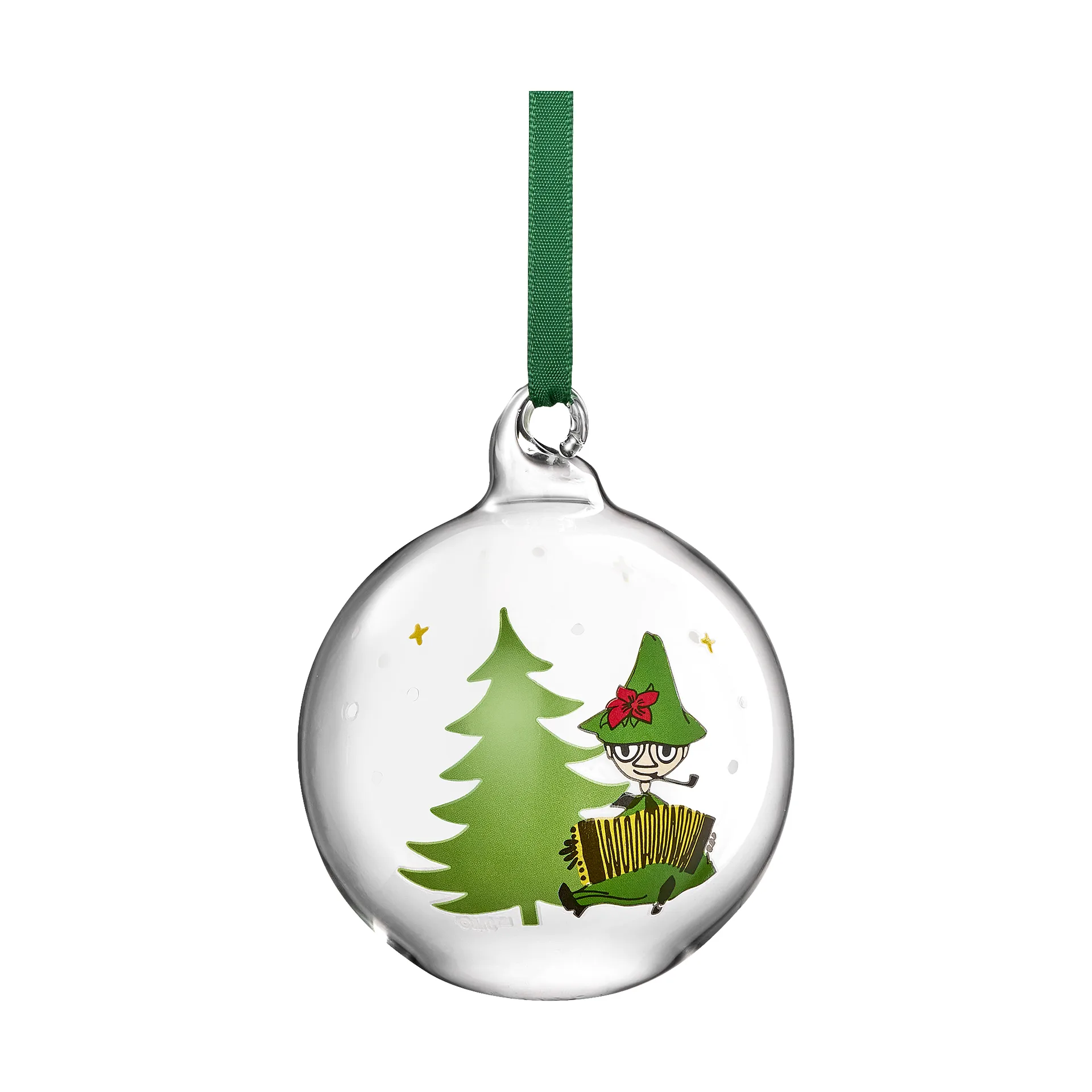 Bola de navidad Moomin Ø7 cm, Abeto Muurla