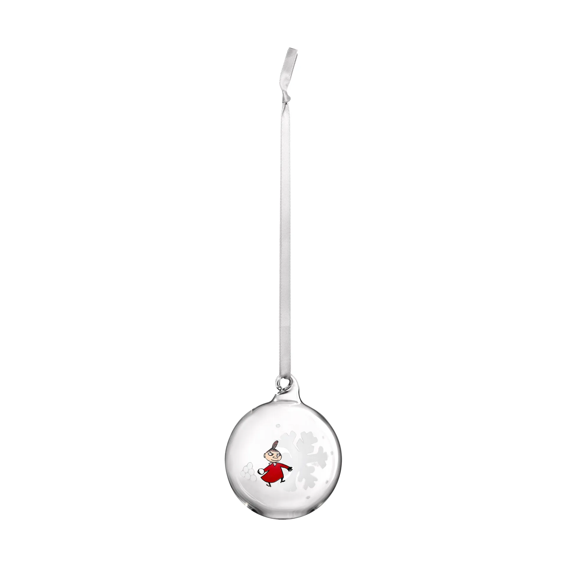 Bola de navidad Moomin Ø7 cm, Copo de nieve Muurla