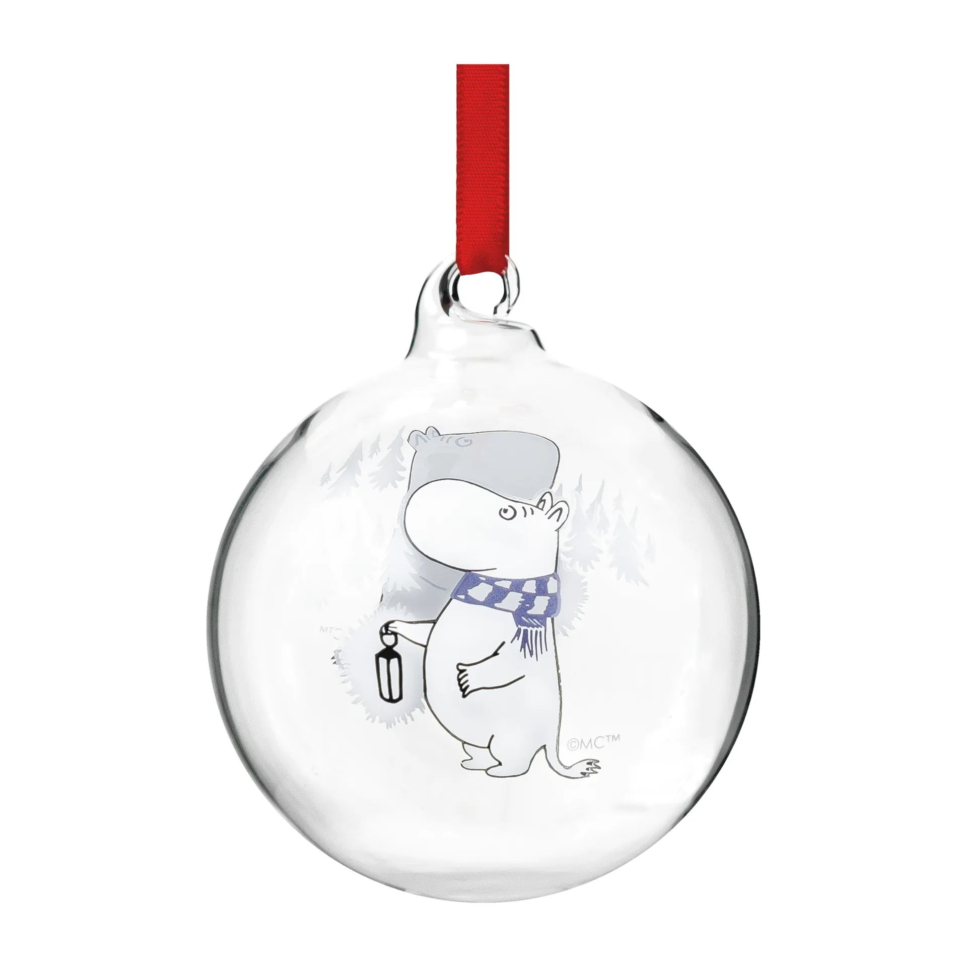 Bola de navidad Moomin Ø7 cm, Moomin Muurla