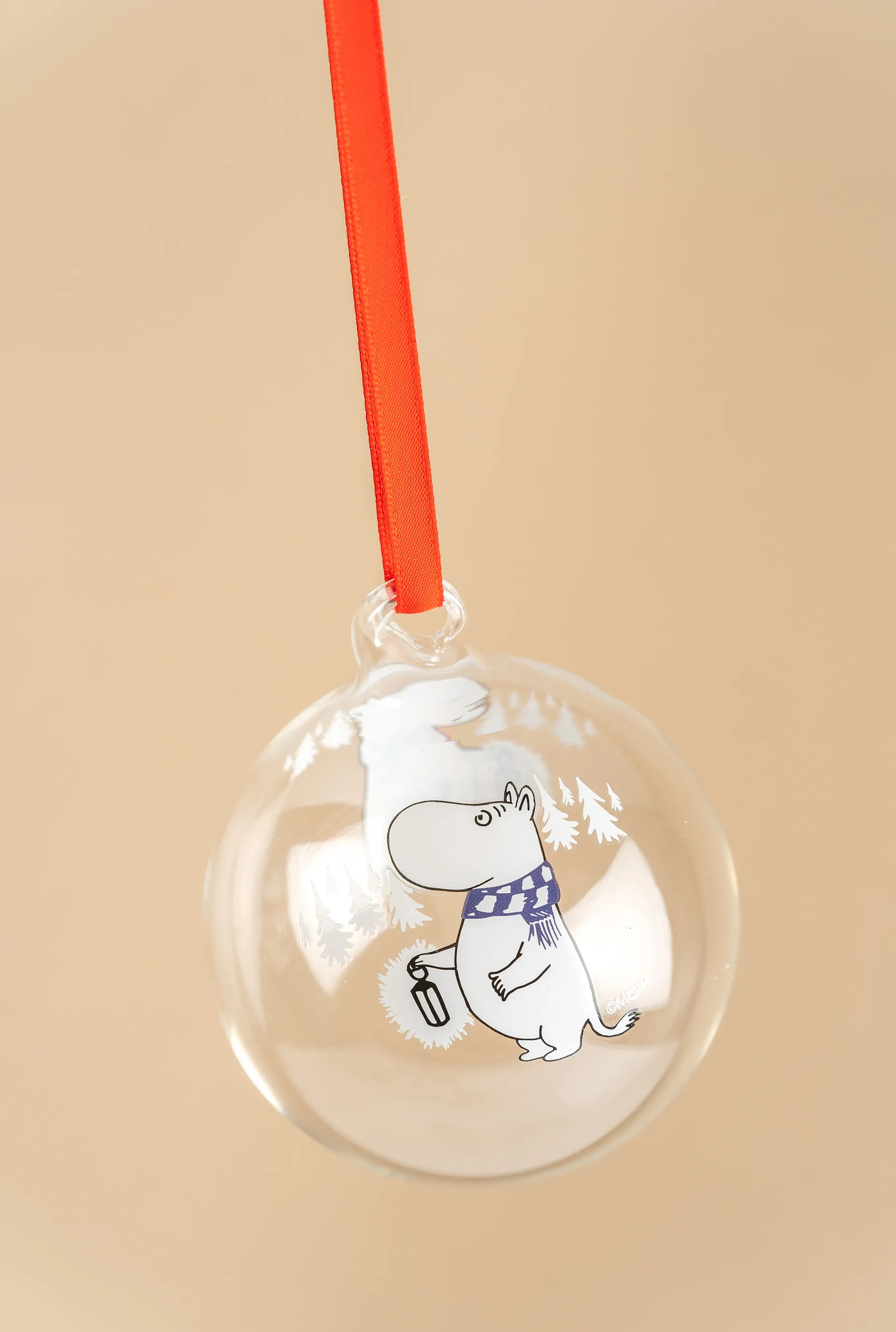 Bola de navidad Moomin Ø7 cm, Moomin Muurla