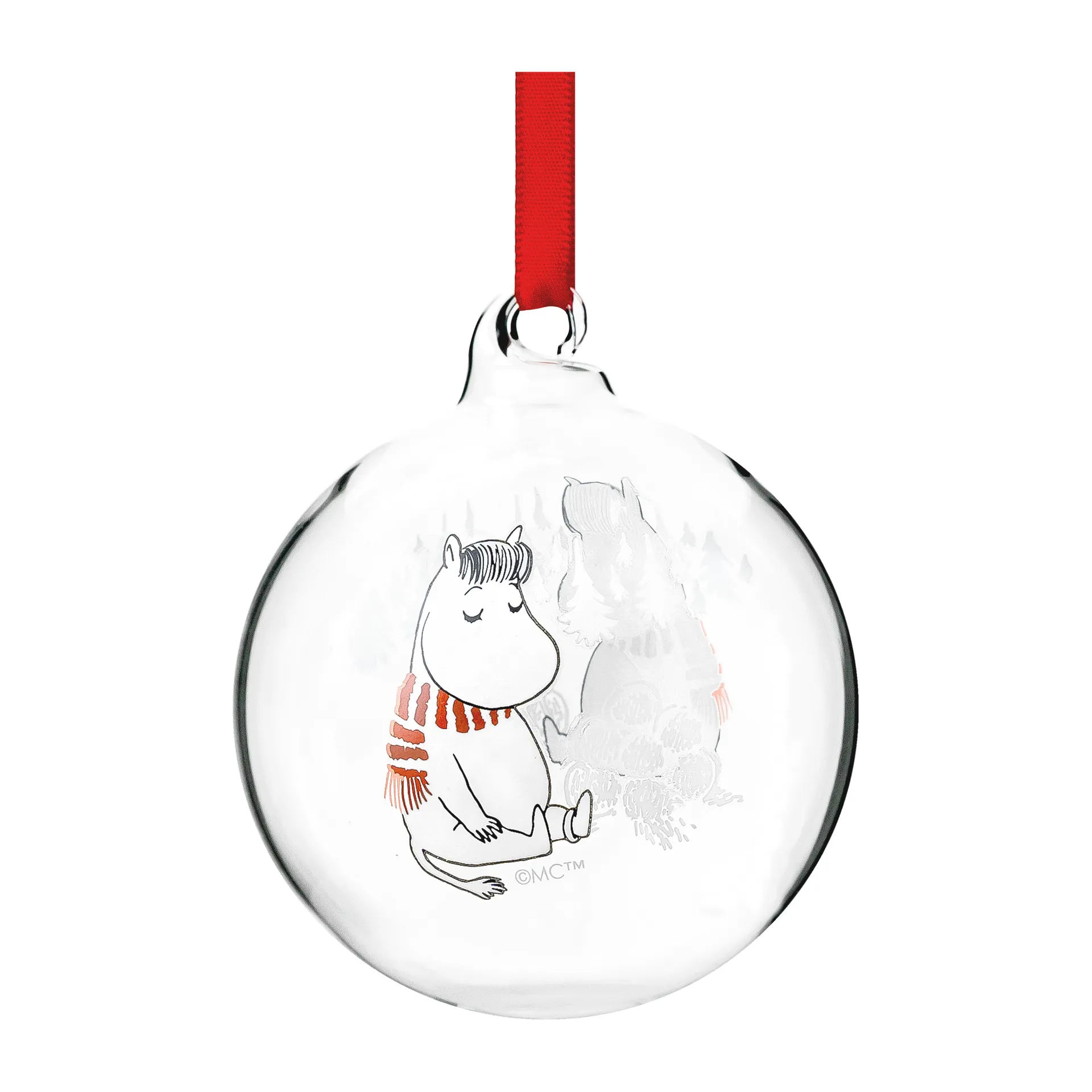 Bola de navidad Moomin Ø7 cm, Snorkmaiden Muurla