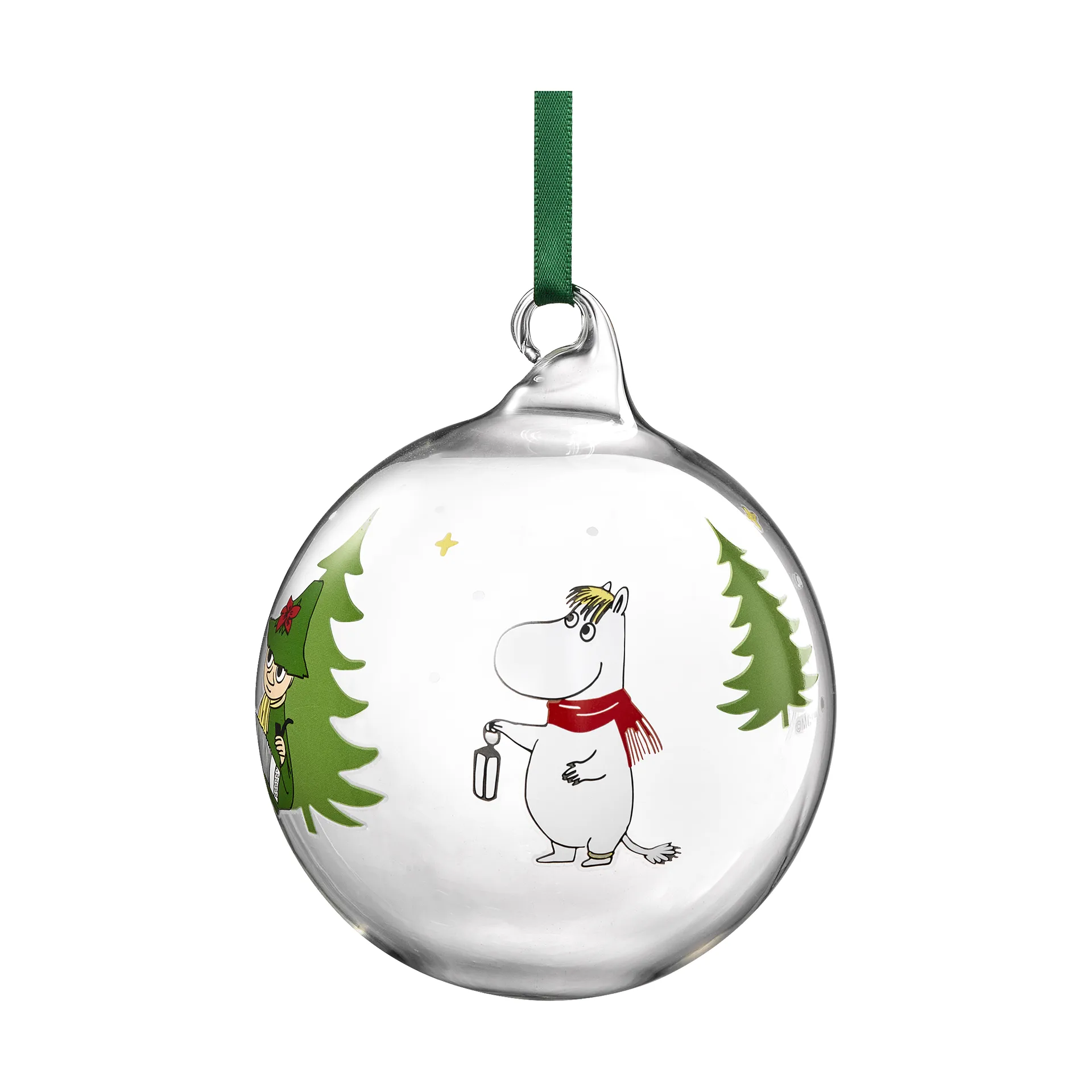 Bola de navidad Moomin Ø9 cm, Abeto Muurla