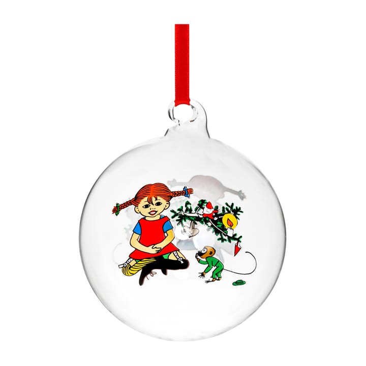 Bola de navidad Pippi Ø9 cm, Pippi Långstrump Muurla