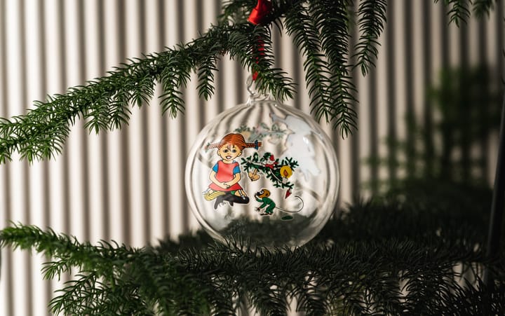 Bola de navidad Pippi Ø9 cm, Pippi Långstrump Muurla