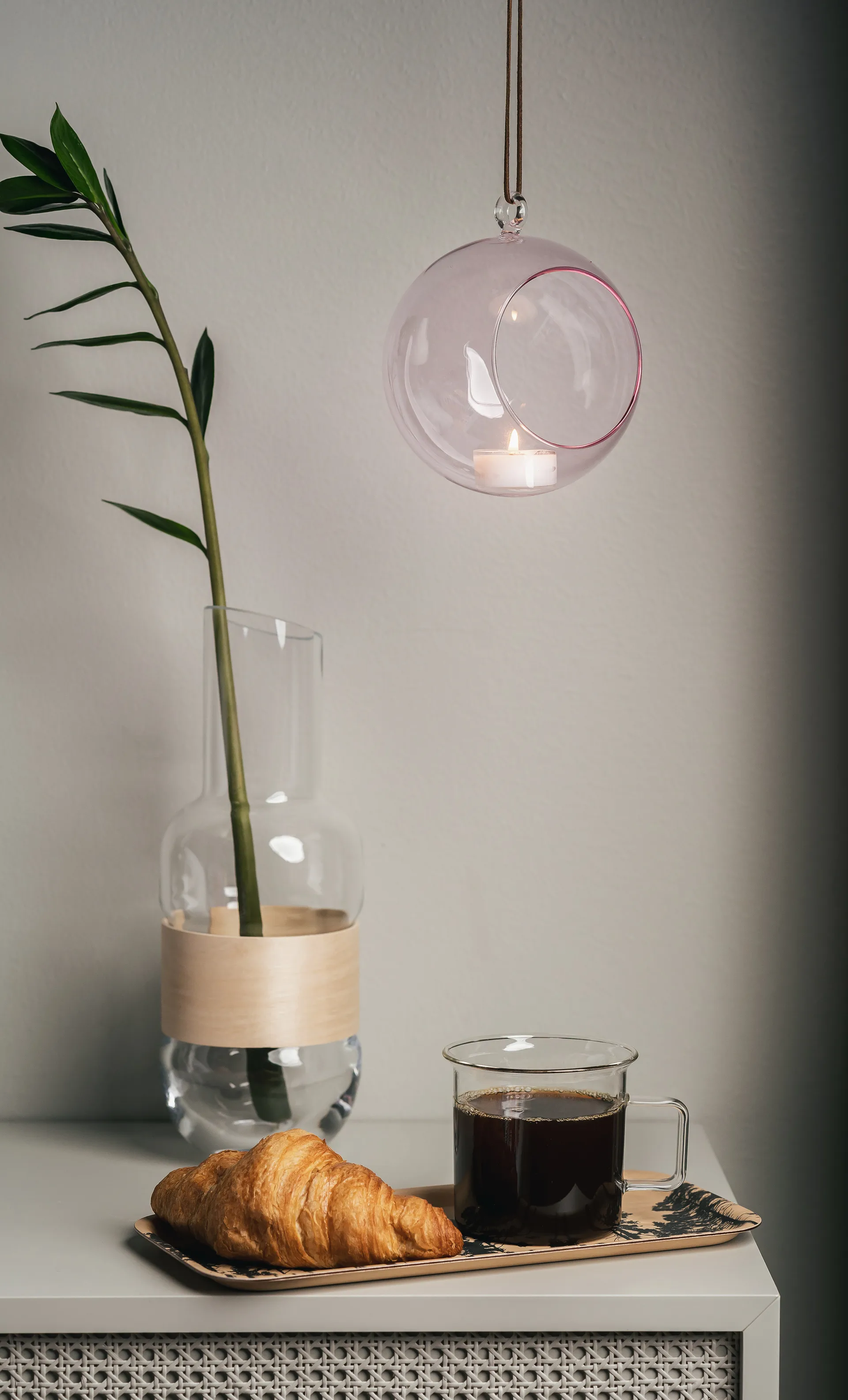 Bola decorativa Muurla Ø12 cm, Rosa Muurla