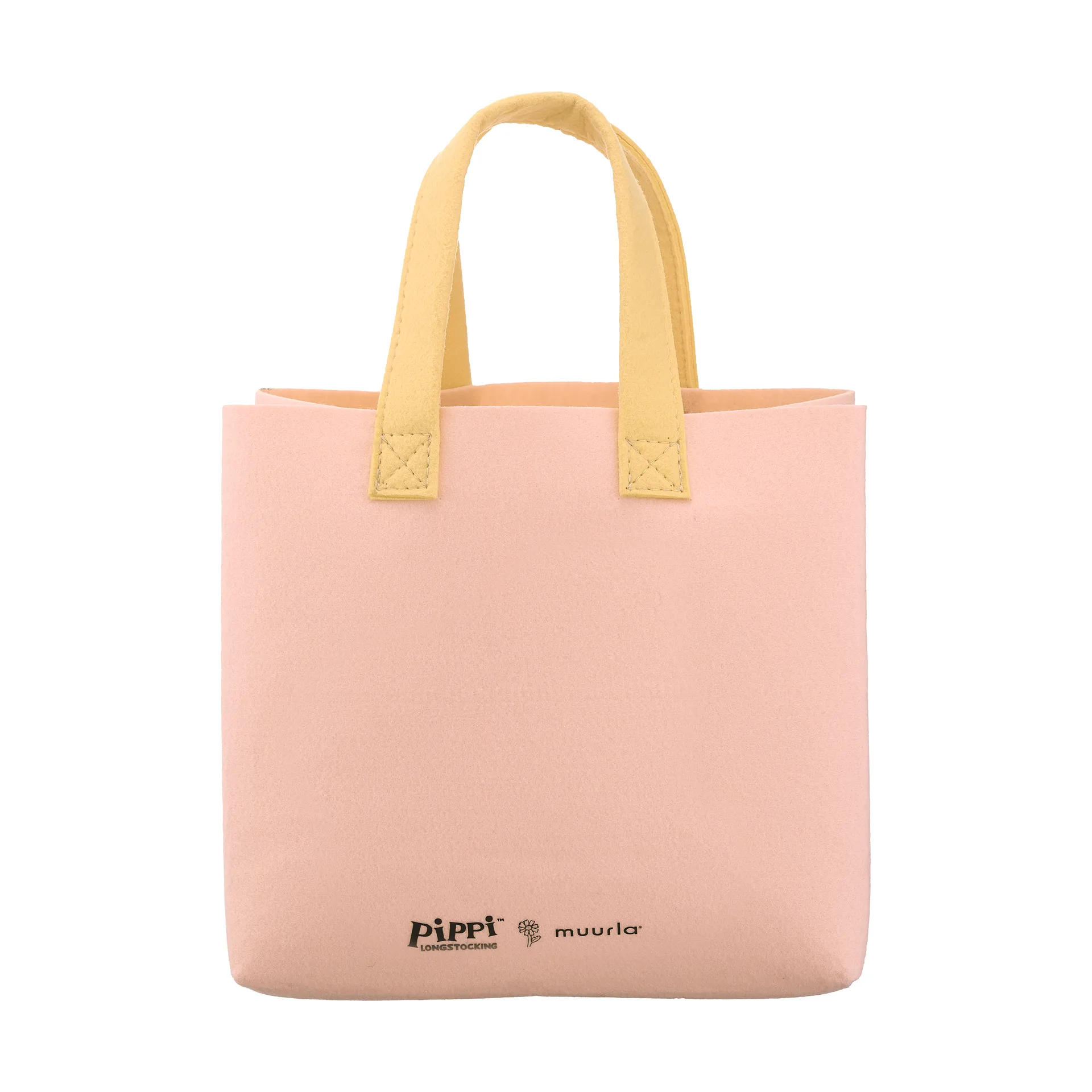 Bolsa Tote Pippi 25x25 cm, Pippi y el caballo Muurla