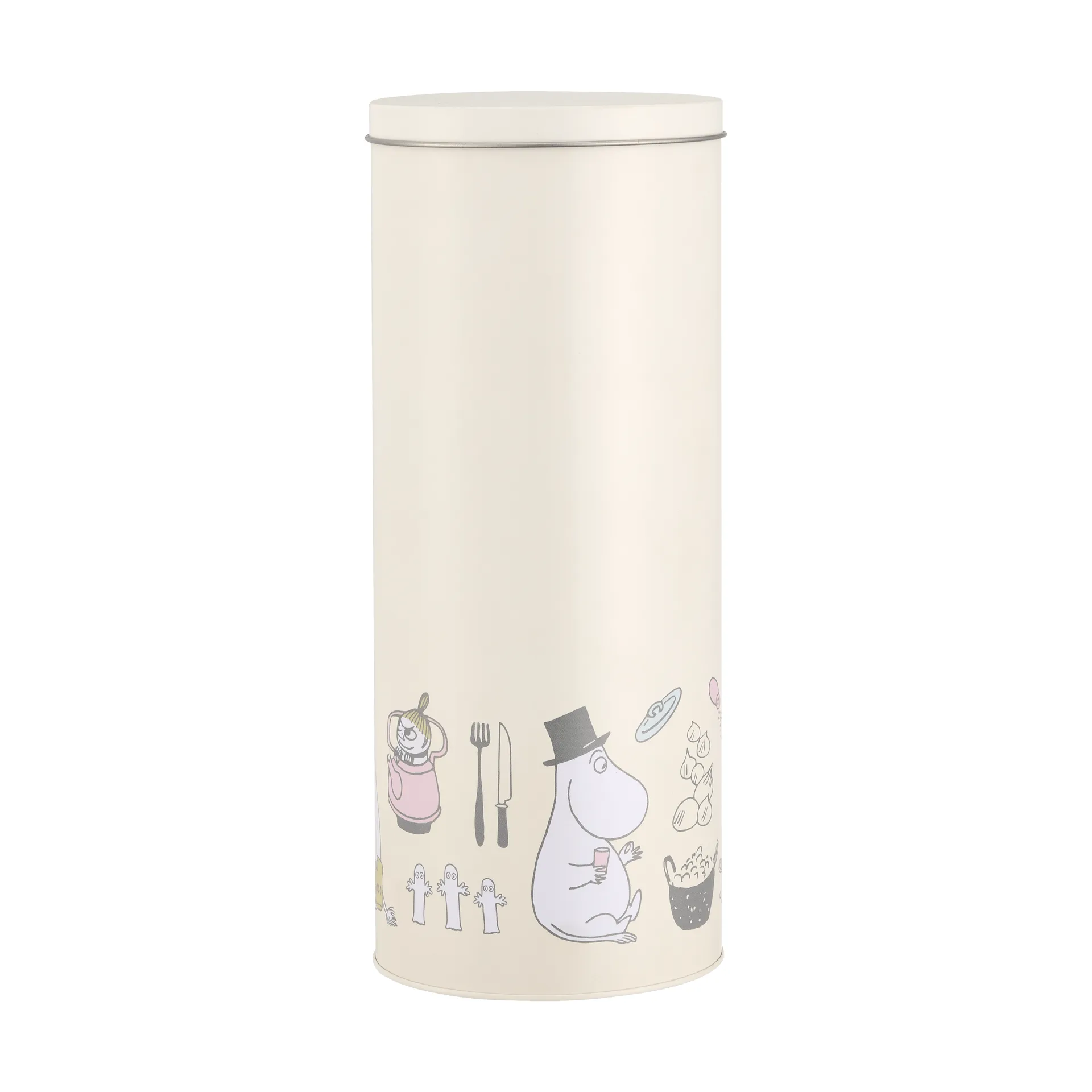 Bote de hojalata Moomin Bon Appétit, Ø11x27 cm Muurla