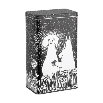 Bote de hojalata para café Mumin Friendship - Friendship, 12x8x20 cm - Muurla