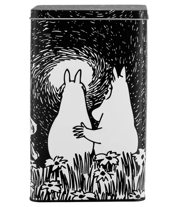 Bote de hojalata para café Mumin Friendship - Friendship, 12x8x20 cm - Muurla