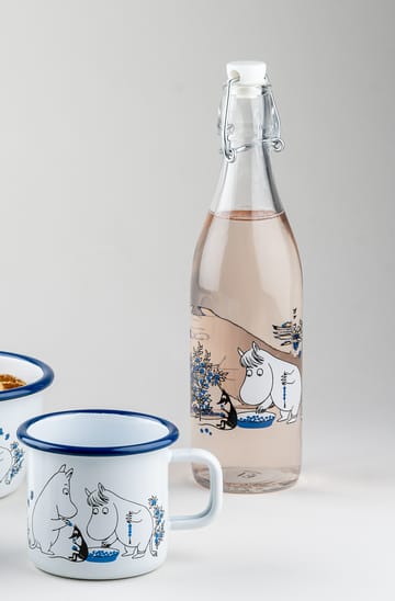 Botella de vidrio Blueberries 0,5 L - Transparent - Muurla